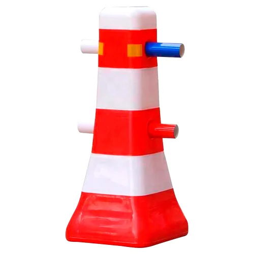 Barrera Piramidal Roja/Blanca