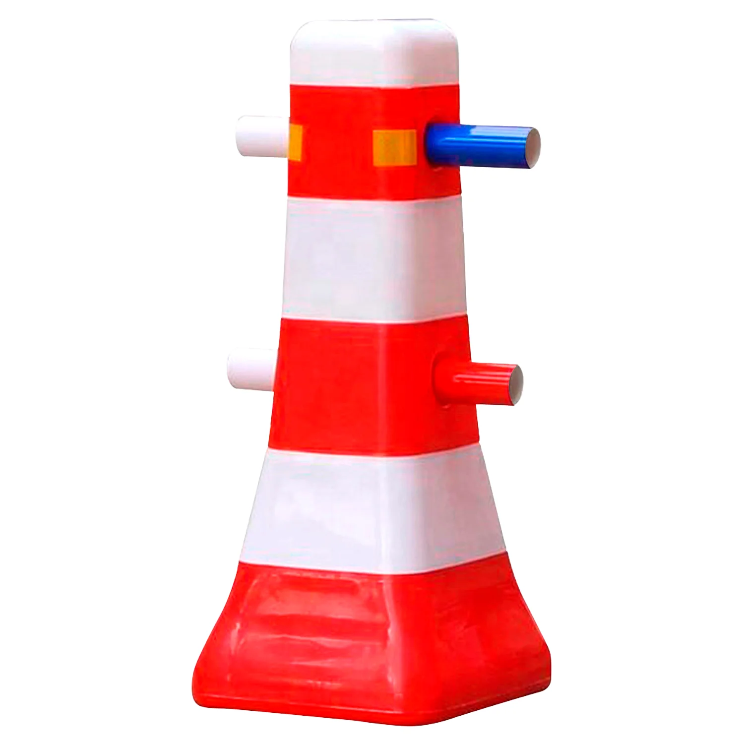 Barrera Piramidal Roja/Blanca